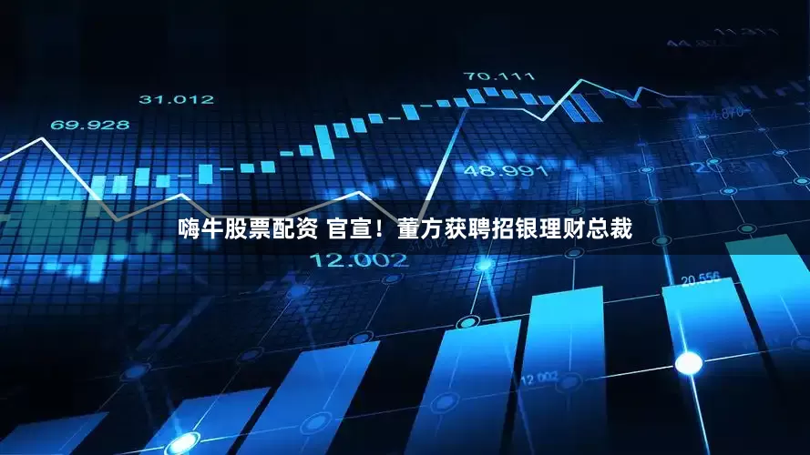 嗨牛股票配资 官宣！董方获聘招银理财总裁